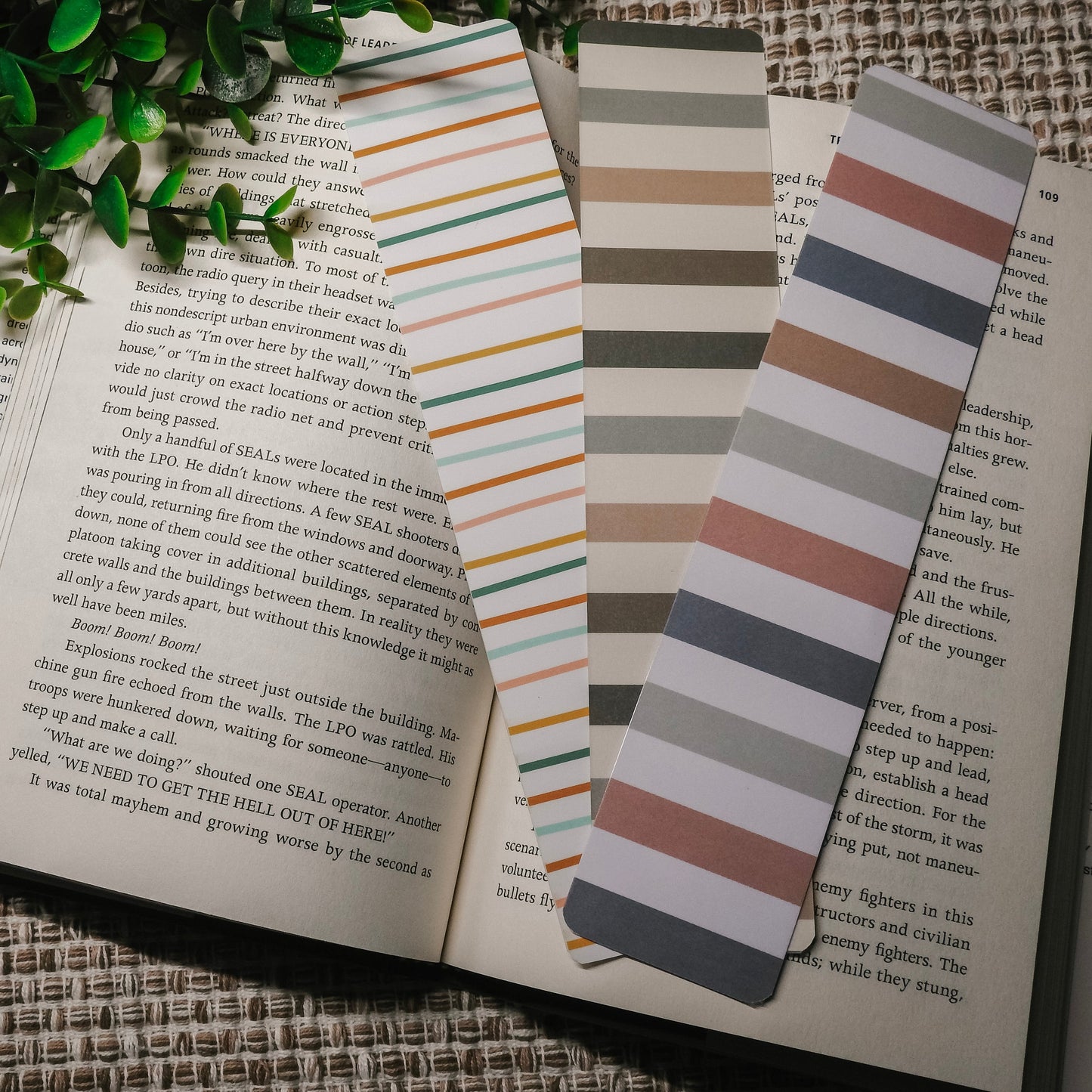 Stripes | Boho Bookmarks