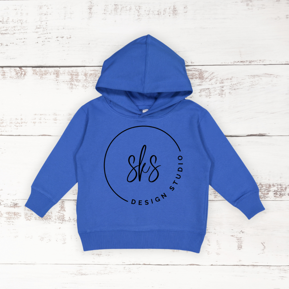 CUSTOM LOGO | Toddler Pullover Hoodie Sweatshirt