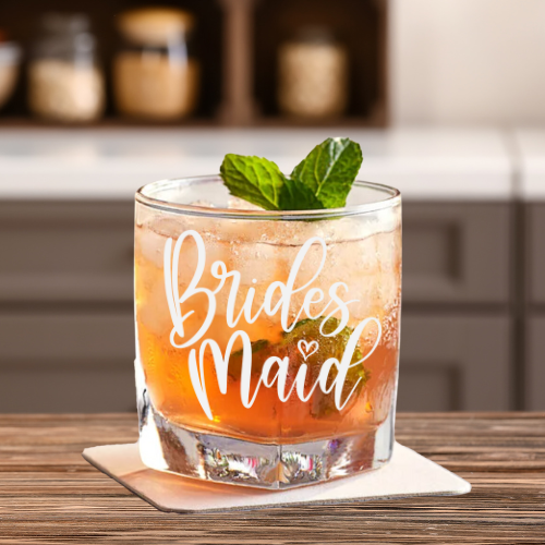 Bridesmaid | ENGRAVED | 10 oz Rocks/Whiskey Glass