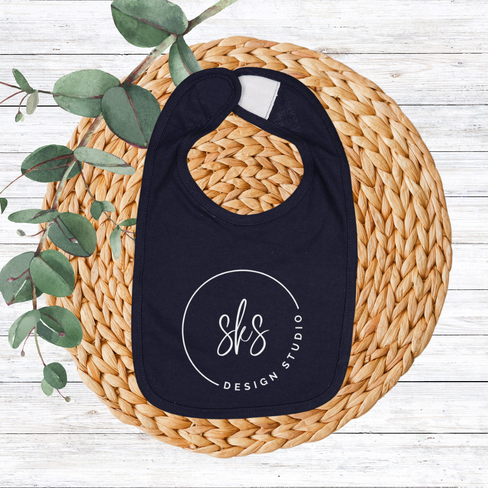 CUSTOM Logo | Rabbit Skins Infant Bib