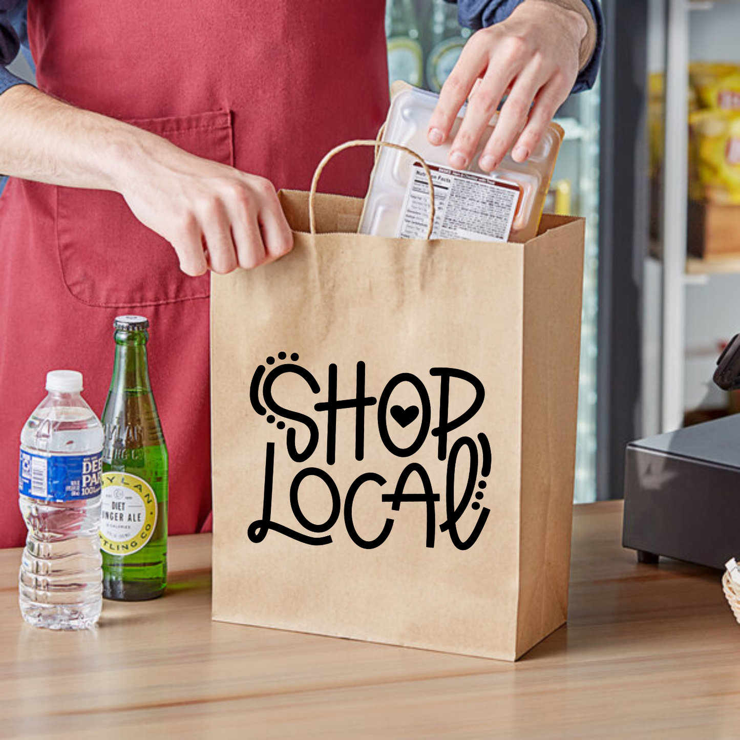 Shop Local | Kraft Paper Bags