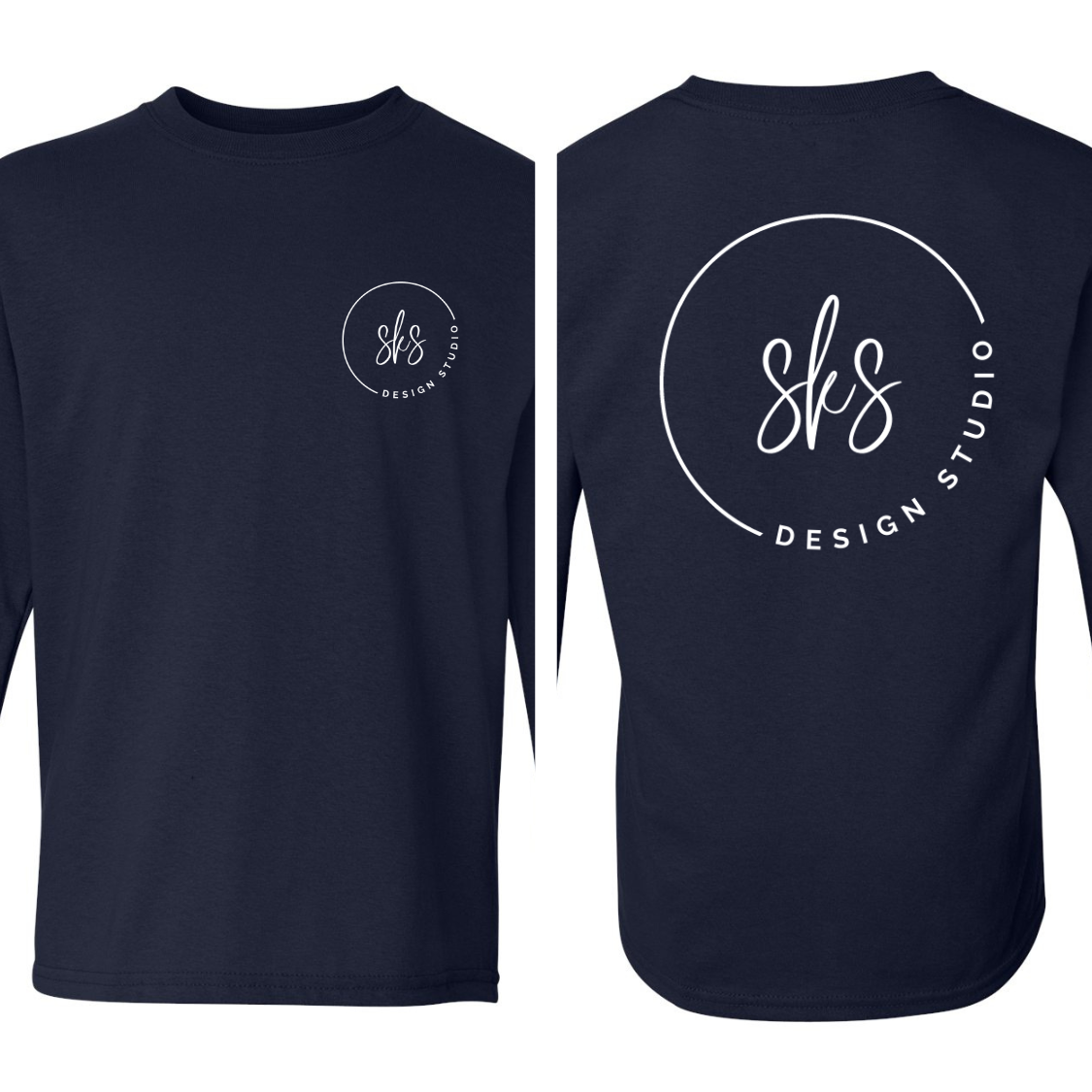 CUSTOM LOGO | Youth Unisex Long Sleeve Shirt
