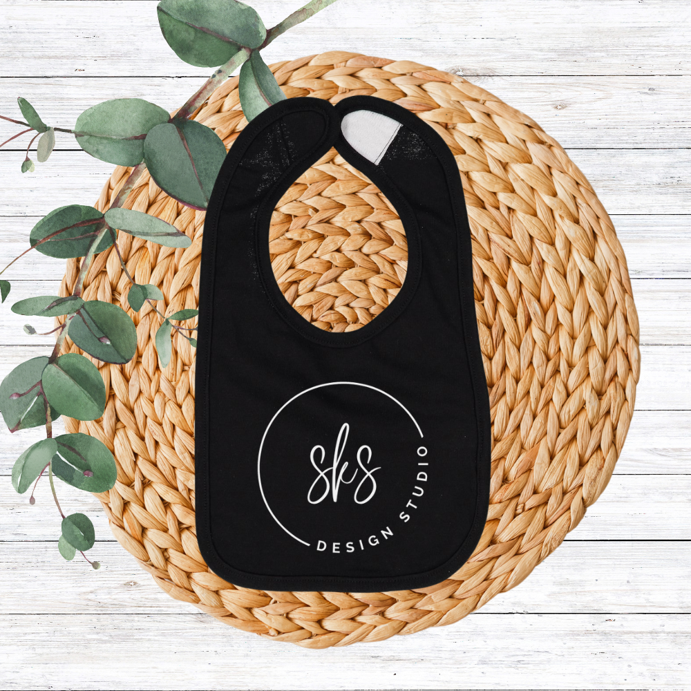 CUSTOM Logo | Rabbit Skins Infant Bib
