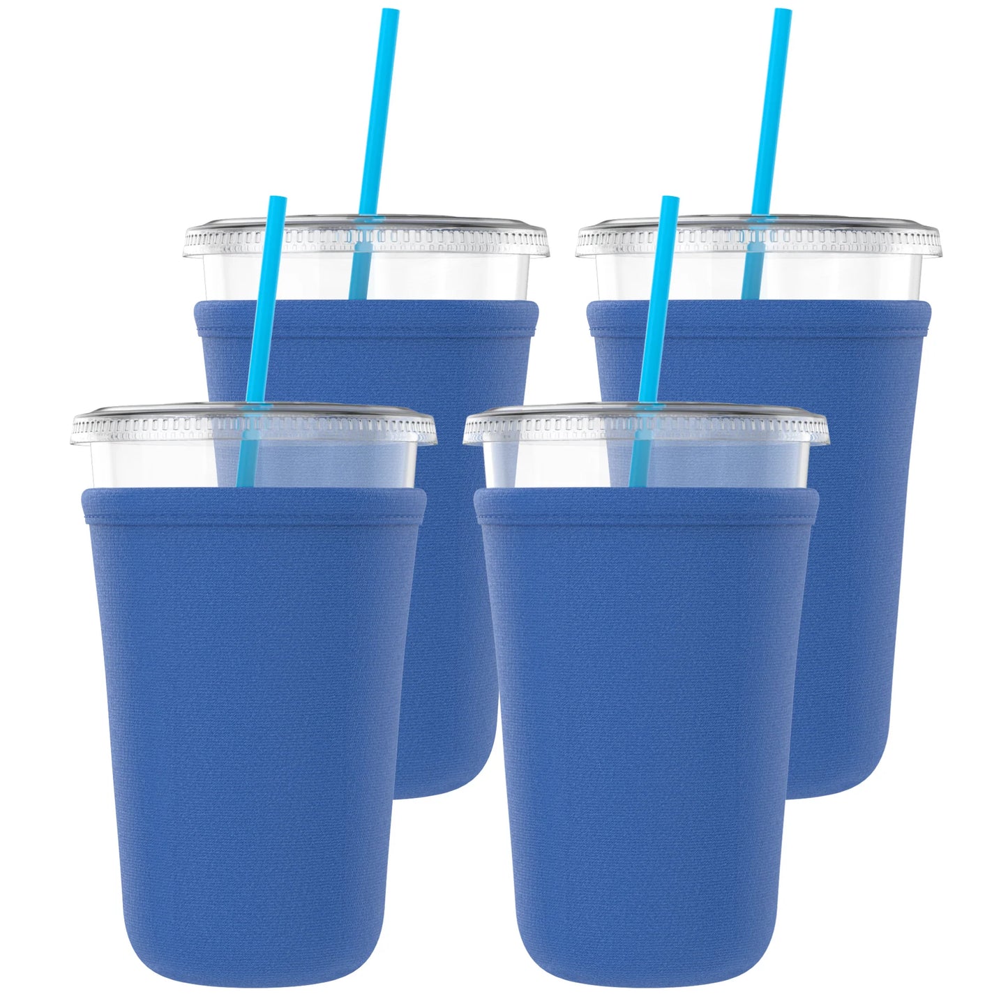 22oz-24oz Iced Coffee Neoprene Koozie Sleeves
