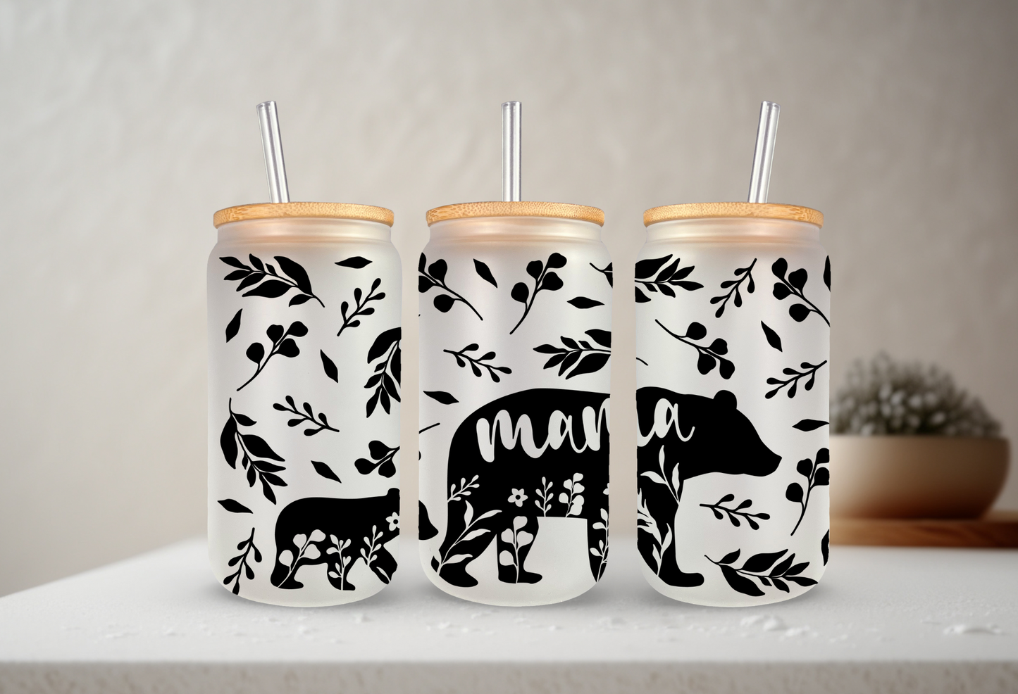 Mama Bear | UVDTF Cup Wrap 20oz