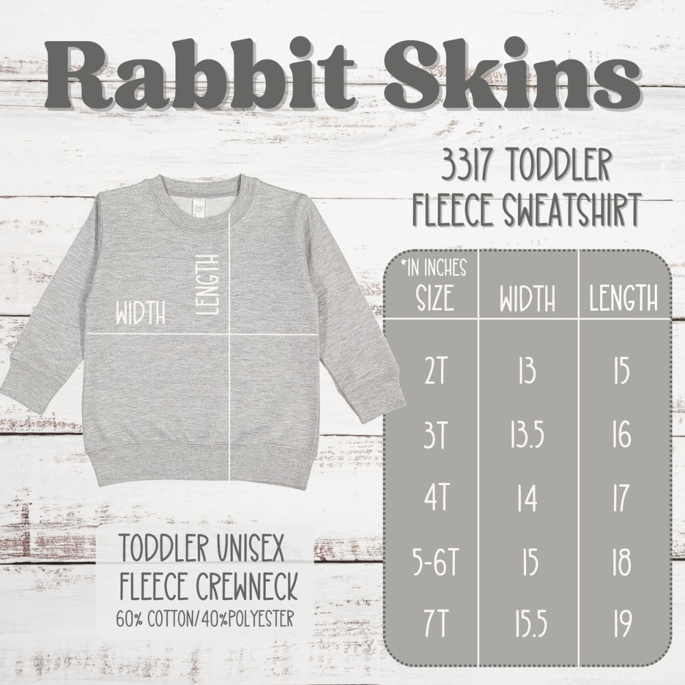 American Flag Tractor | Toddler Crewneck Sweatshirt