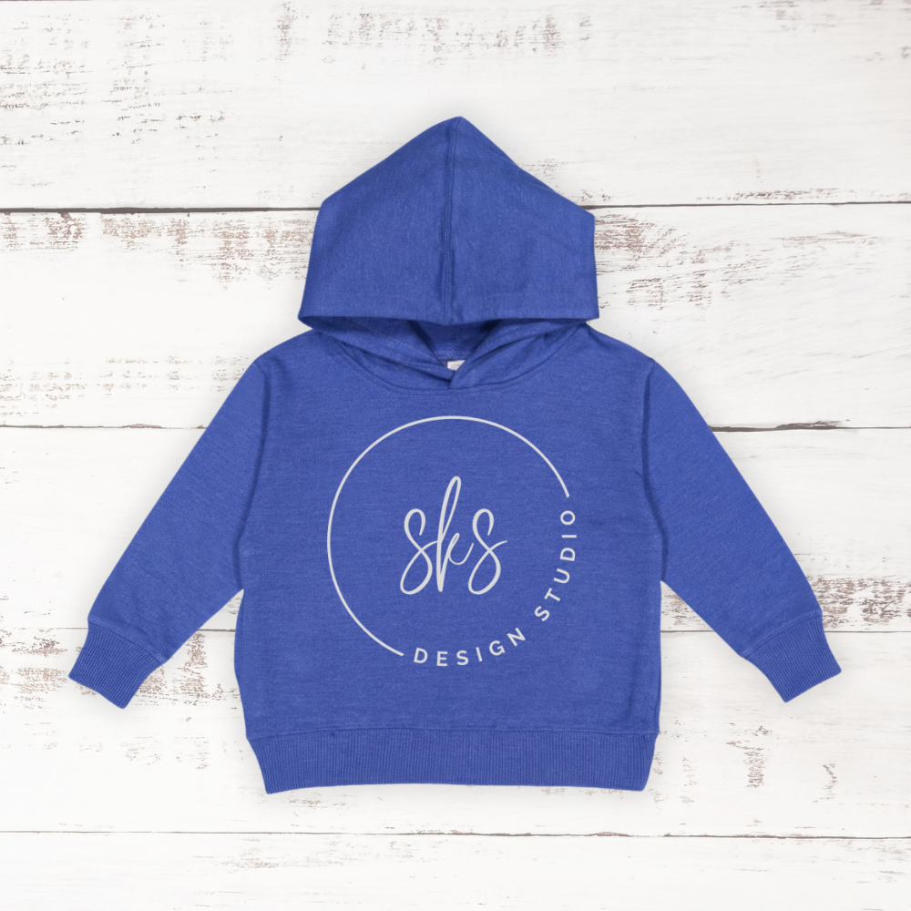 CUSTOM LOGO | Toddler Pullover Hoodie Sweatshirt