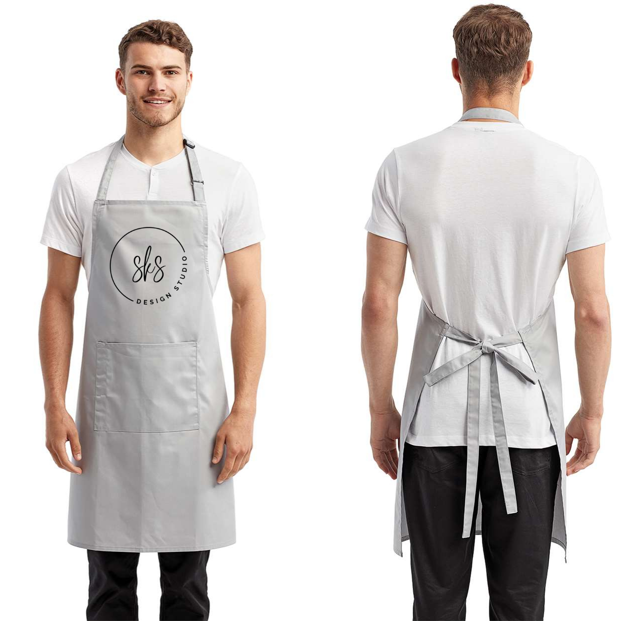CUSTOM LOGO | Apron with Pocket