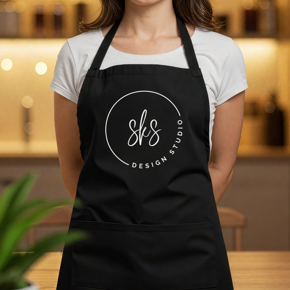 CUSTOM LOGO | Apron with Pocket