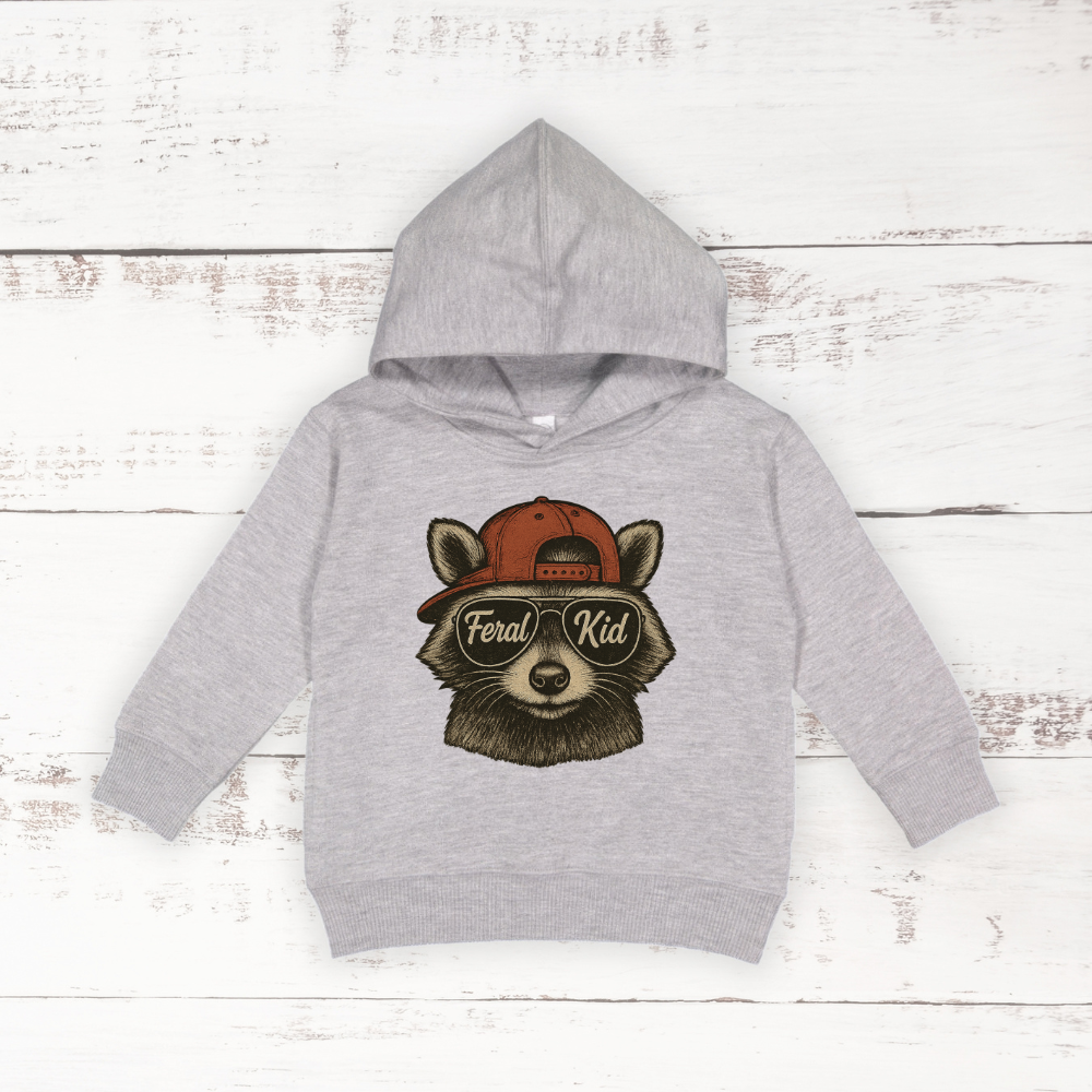 Feral Kid | Toddler Pullover Hoodie Sweatshirt