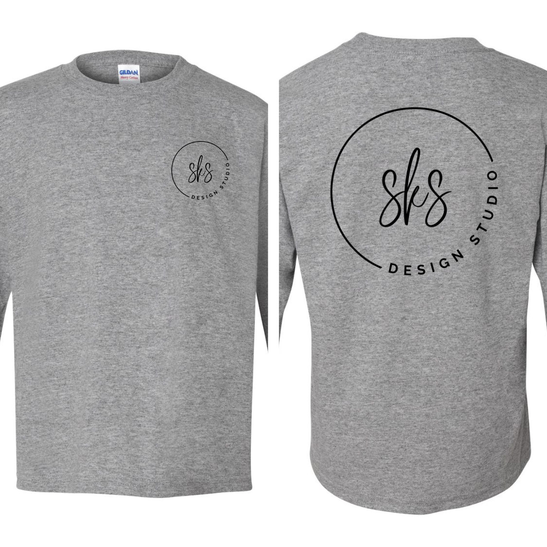 CUSTOM LOGO | Youth Unisex Long Sleeve Shirt
