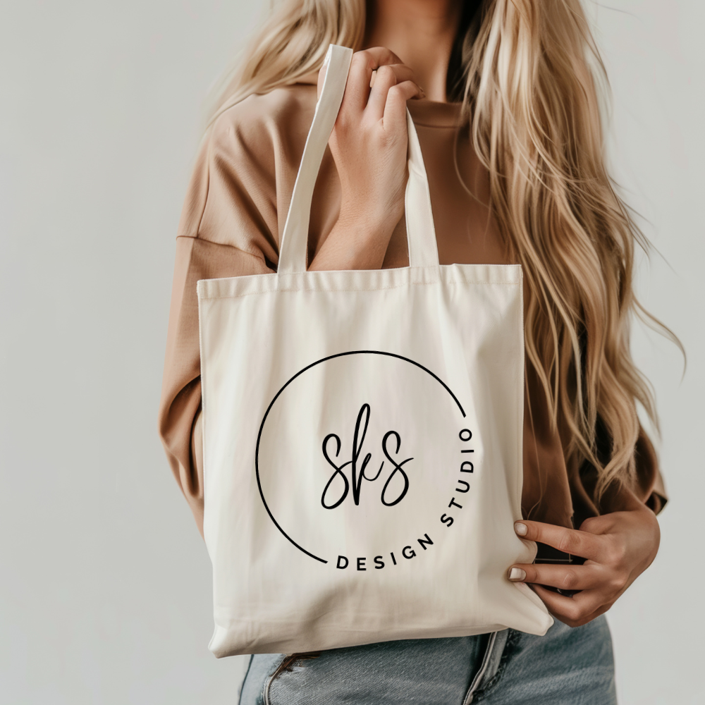 CUSTOM LOGO | Canvas Tote Bag