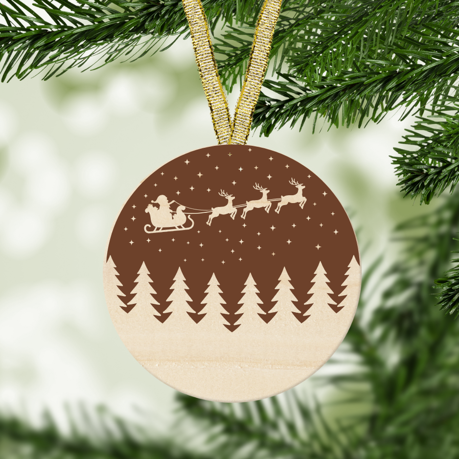Twas The Night Before Christmas | ENGRAVED | Christmas Ornament