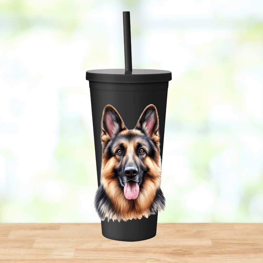 Dog Breeds | UVDTF | 24oz Matte Acrylic Tumbler