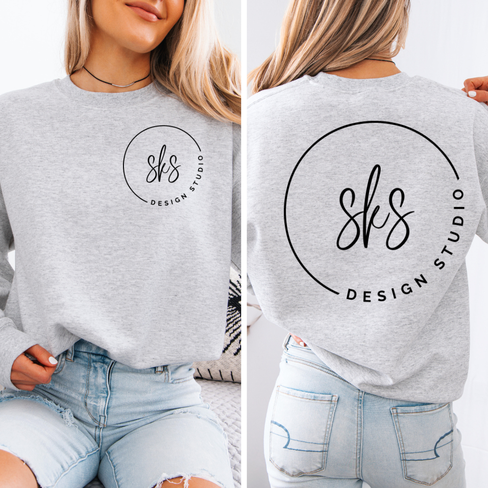 CUSTOM LOGO | Unisex Crewneck Sweatshirt
