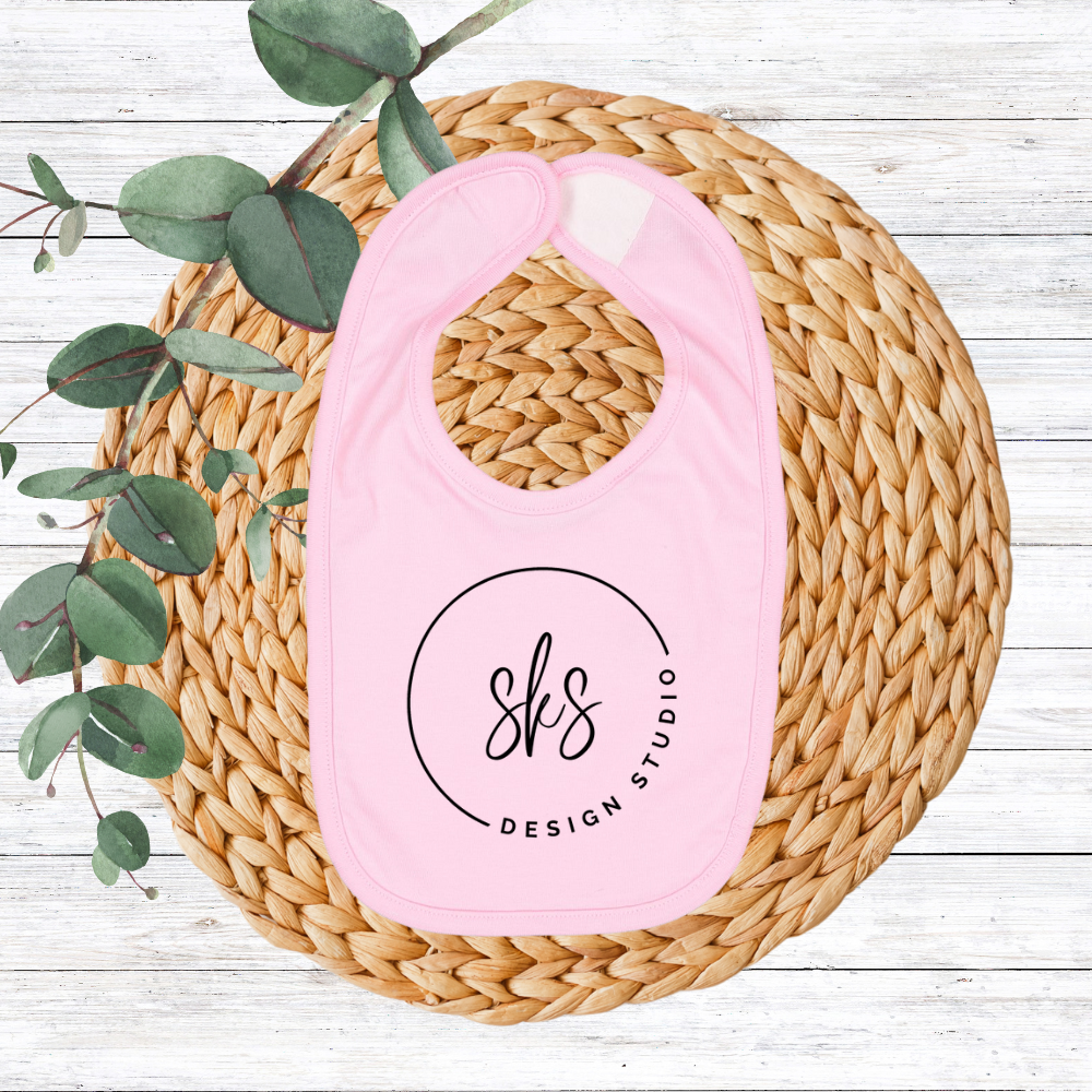 CUSTOM Logo | Rabbit Skins Infant Bib