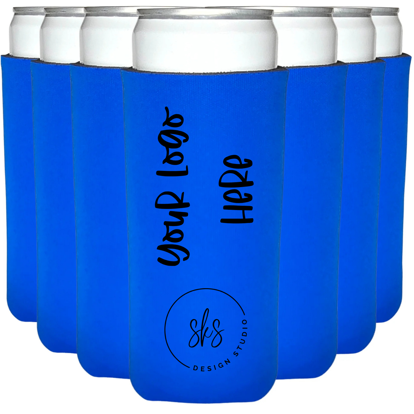 CUSTOM LOGO | Slim Can Coozie