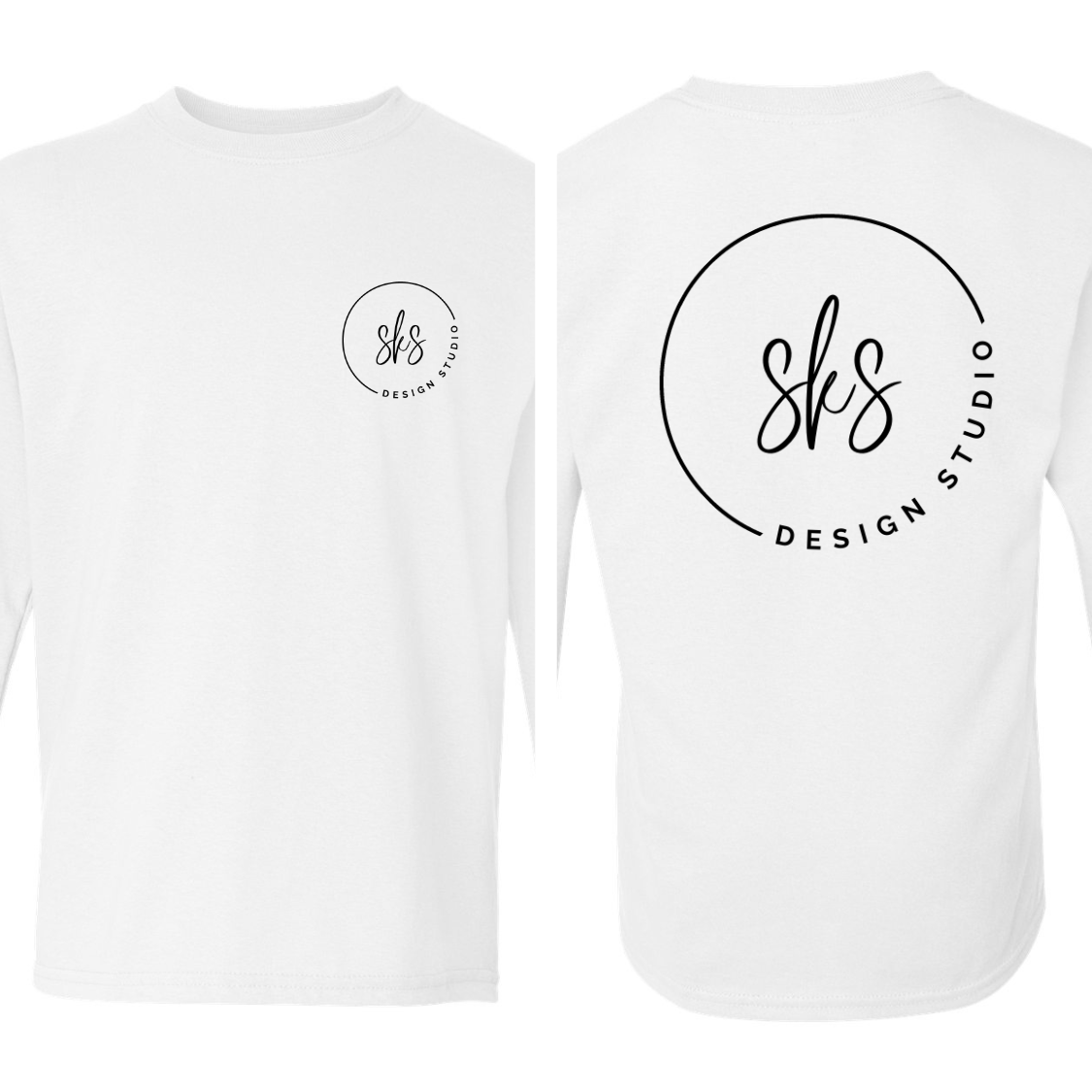 CUSTOM LOGO | Youth Unisex Long Sleeve Shirt