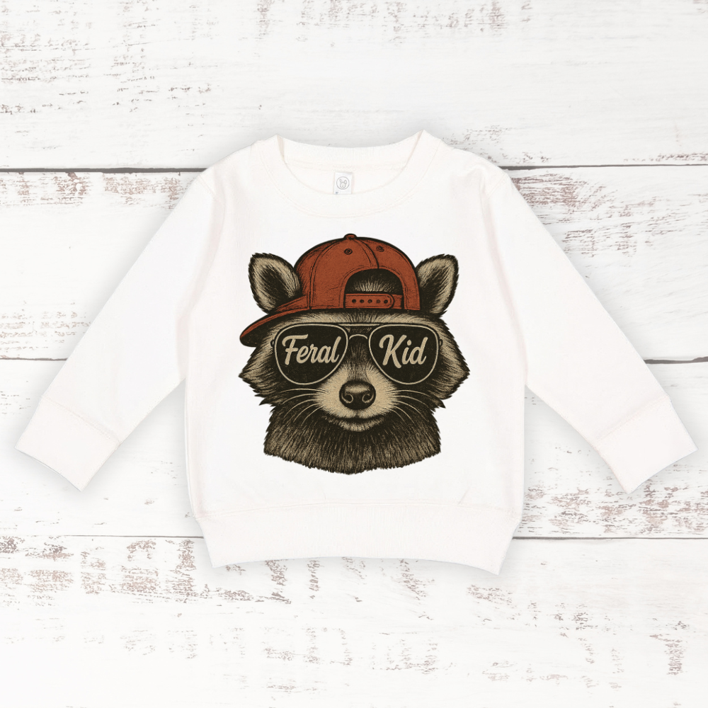 Feral Kid | Toddler Crewneck Sweatshirt