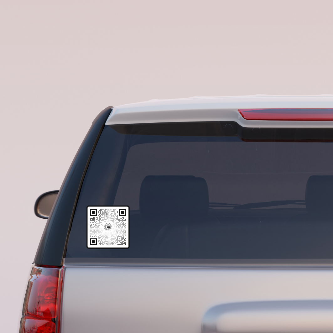 Taylar Millard Photography | Car Decal with QR Code