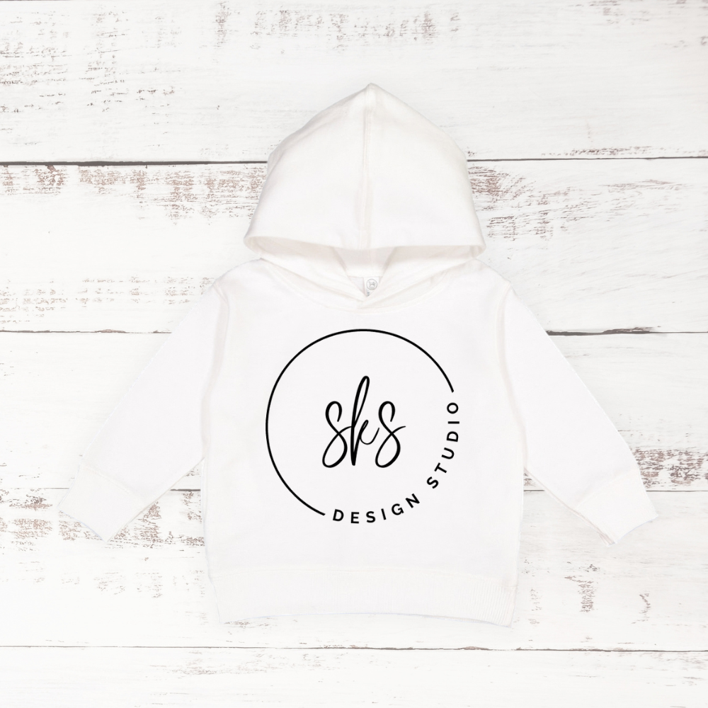 CUSTOM LOGO | Toddler Pullover Hoodie Sweatshirt