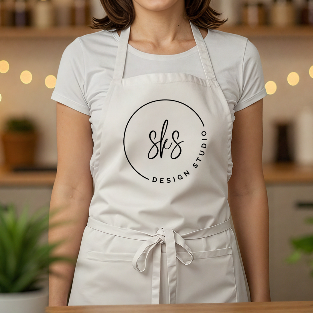 CUSTOM LOGO | Apron with Pocket