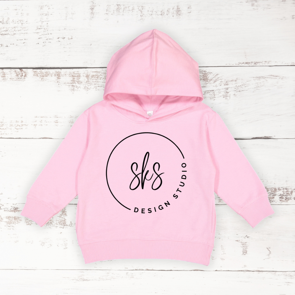CUSTOM LOGO | Toddler Pullover Hoodie Sweatshirt