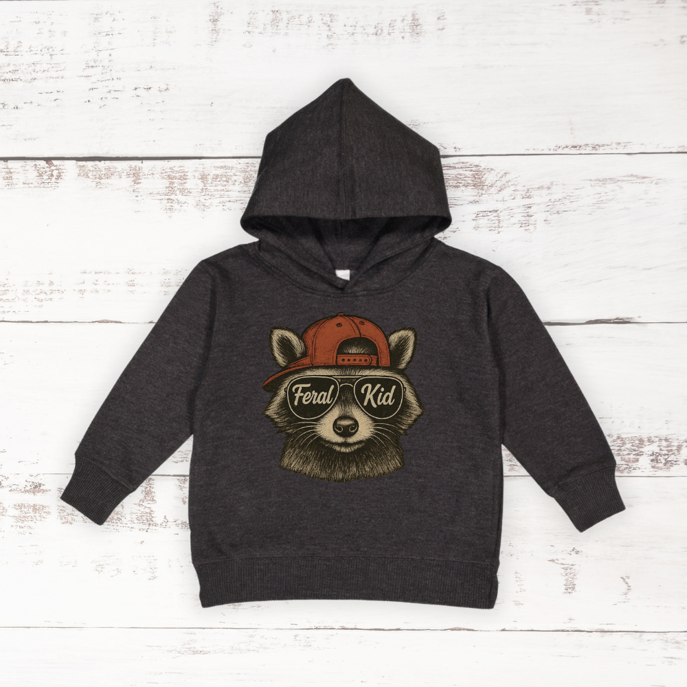 Feral Kid | Toddler Pullover Hoodie Sweatshirt