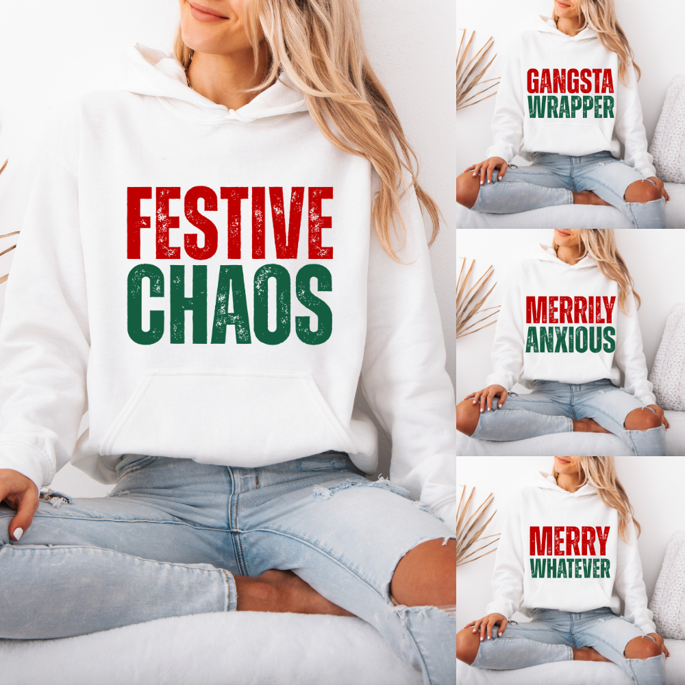Festive Chaos | Unisex Hoodie Sweatshirt