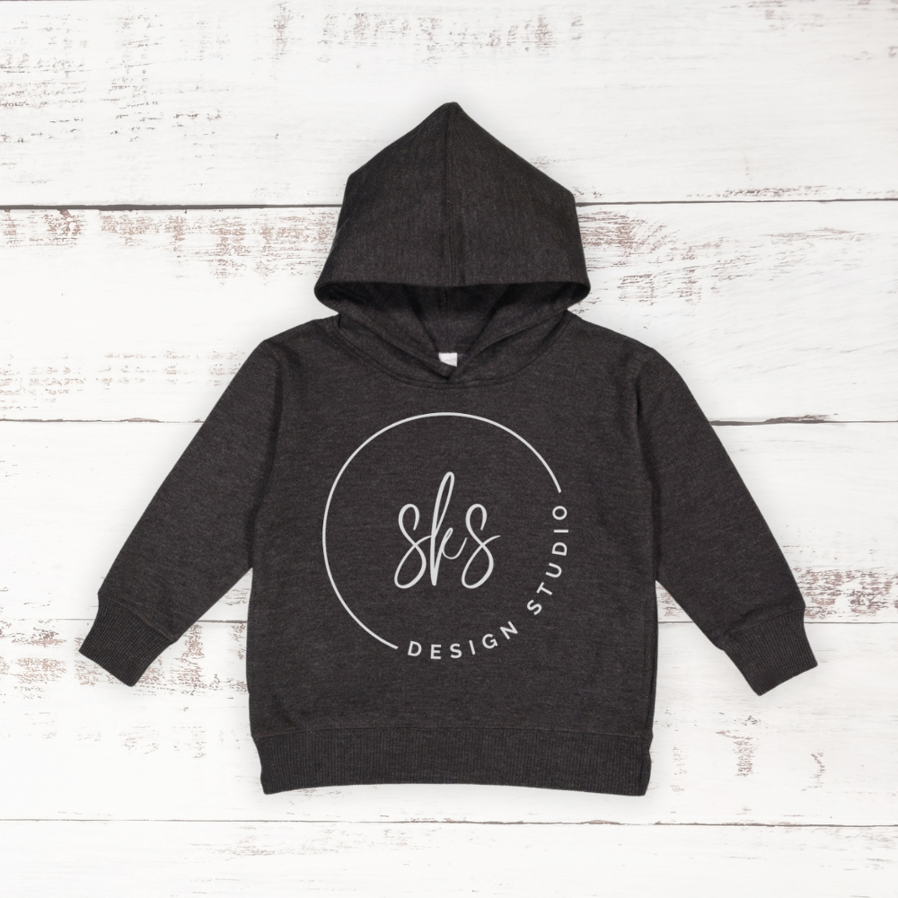 CUSTOM LOGO | Toddler Pullover Hoodie Sweatshirt