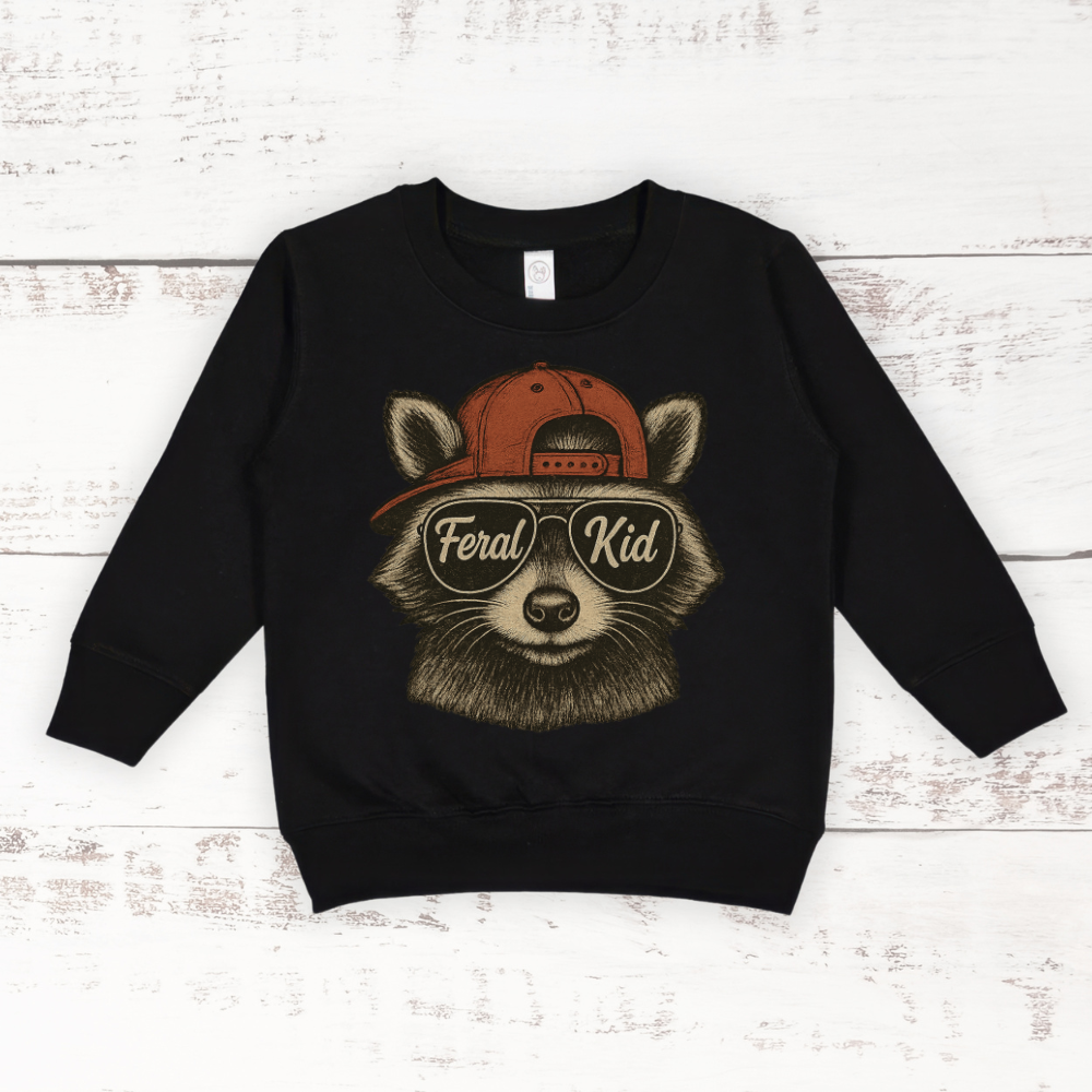 Feral Kid | Toddler Crewneck Sweatshirt