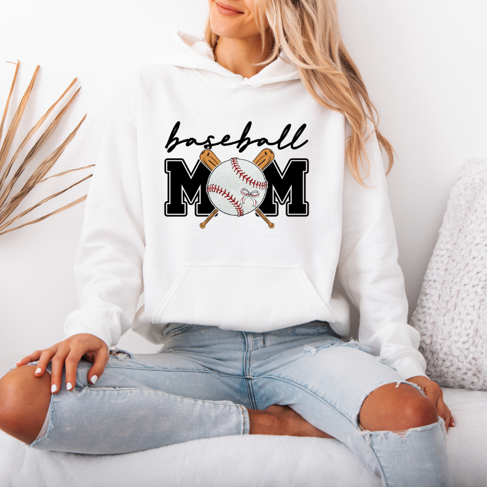 Baseball Mom | Unisex Hoodie Sweatshirt