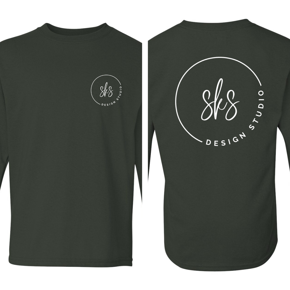 CUSTOM LOGO | Youth Unisex Long Sleeve Shirt