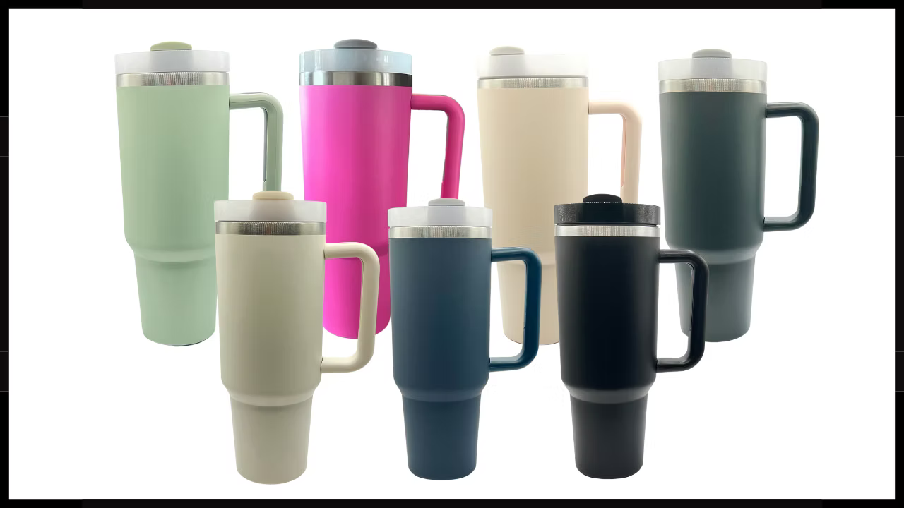 CUSTOM LOGO | 40oz Stainless Steel Tumbler