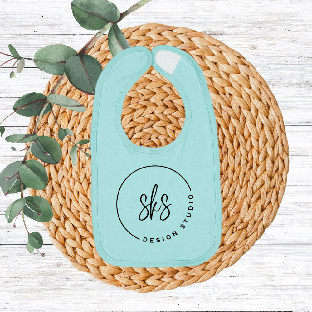 CUSTOM Logo | Rabbit Skins Infant Bib