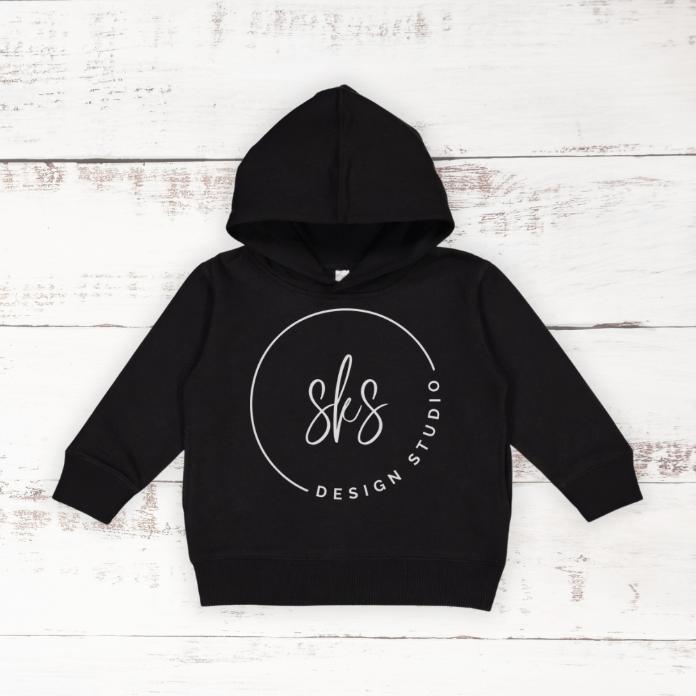 CUSTOM LOGO | Toddler Pullover Hoodie Sweatshirt
