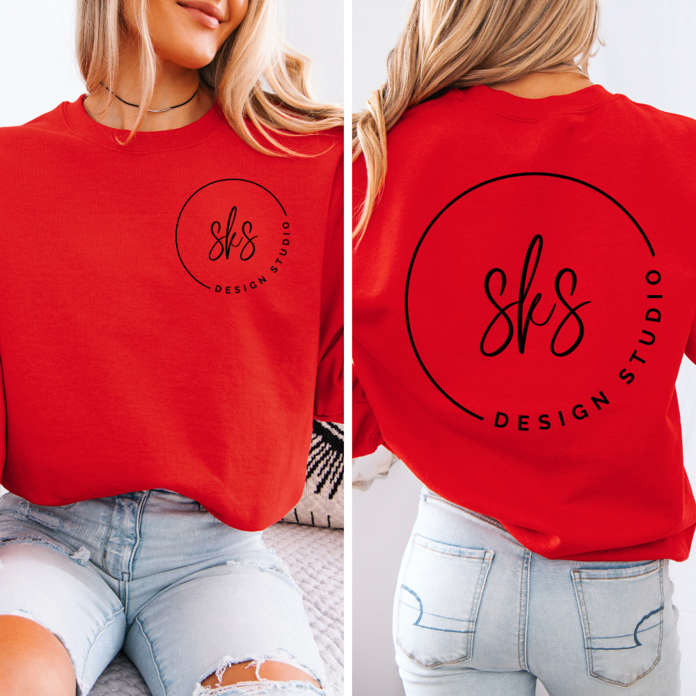 CUSTOM LOGO | Unisex Crewneck Sweatshirt