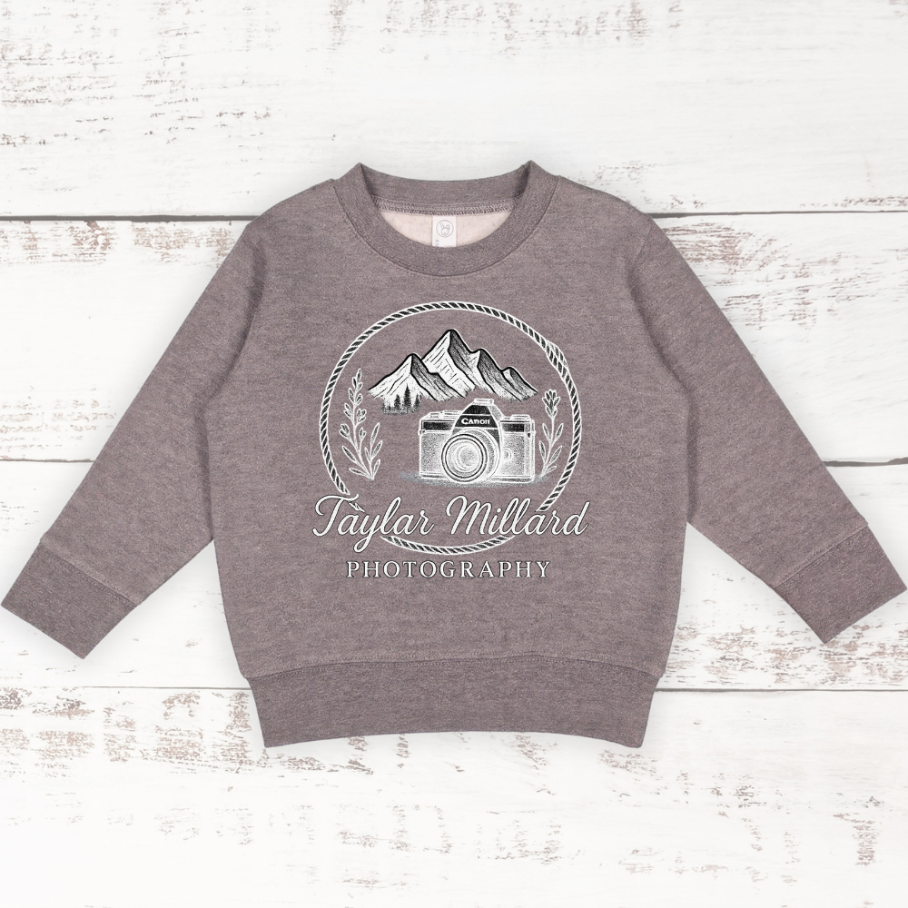 Taylar Millard Photography | Toddler Crewneck Sweatshirt