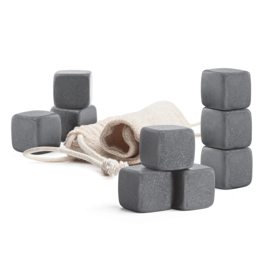 On the Rocks Chilling Stones - Set of 9
