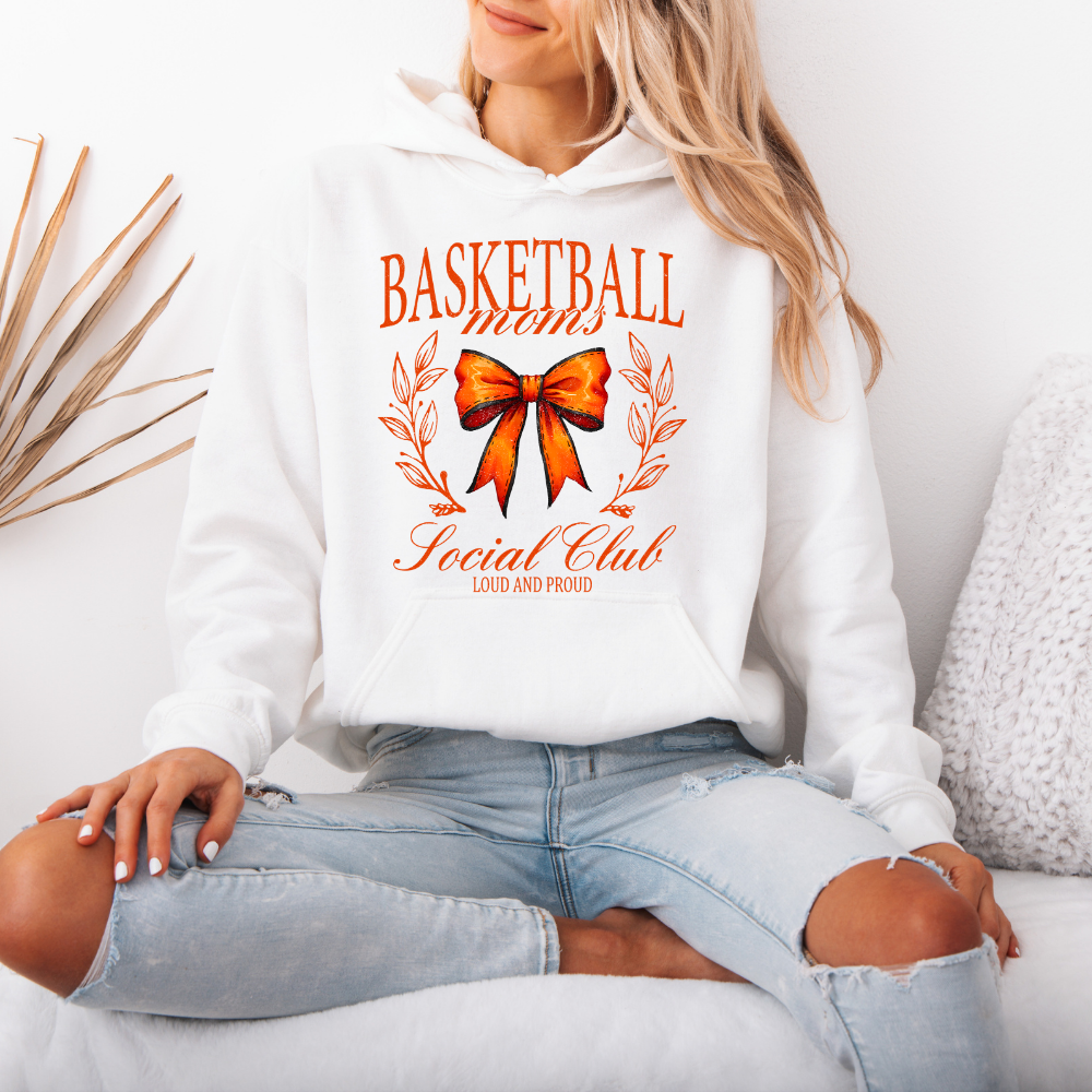 Basketball Moms Social Club | Unisex Hoodie Sweatshirt