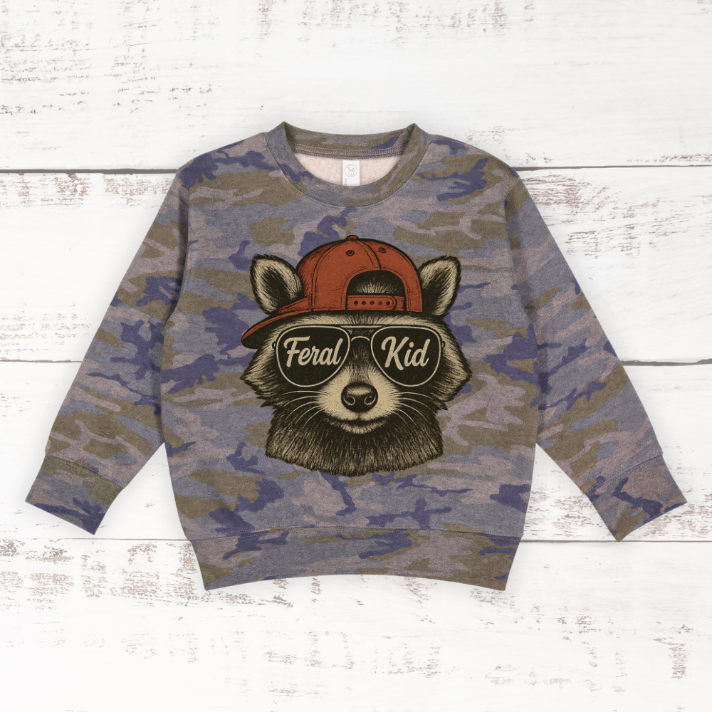 Feral Kid | Toddler Crewneck Sweatshirt