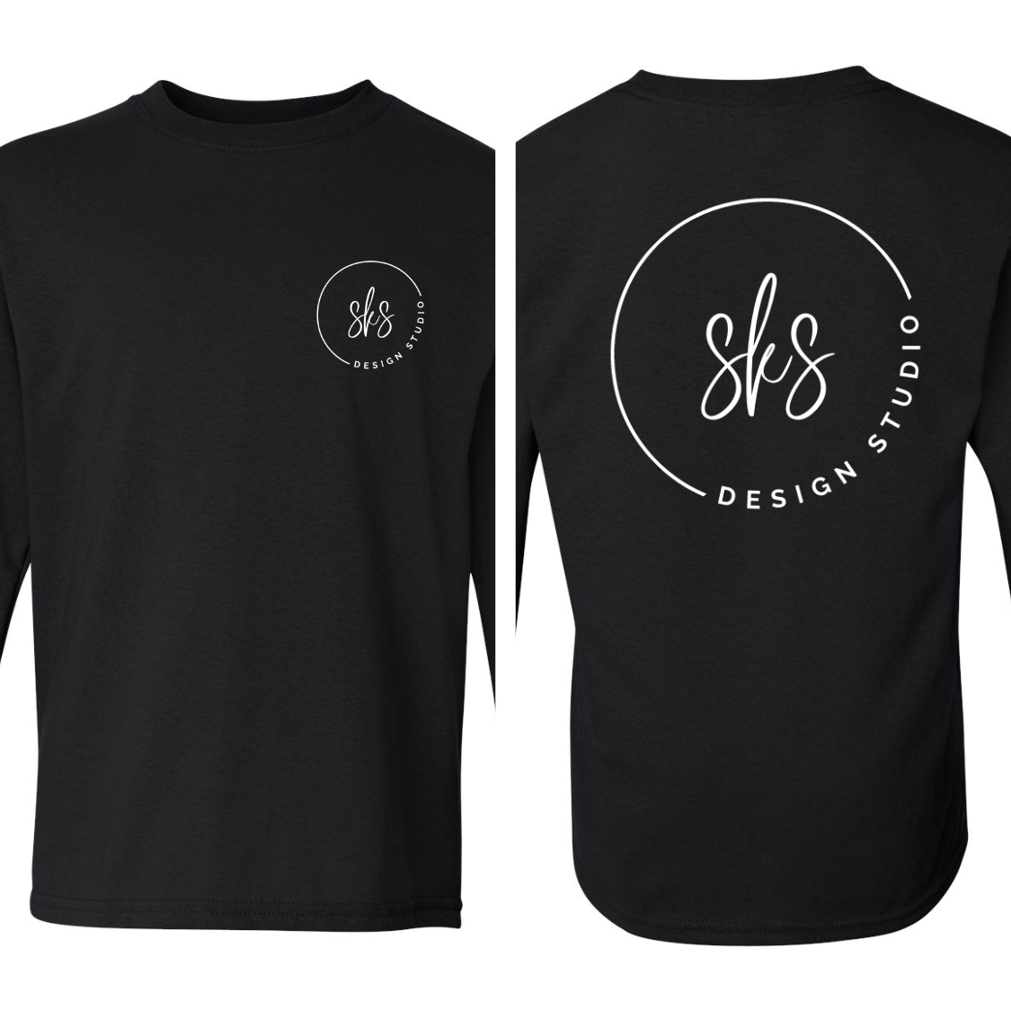 CUSTOM LOGO | Youth Unisex Long Sleeve Shirt