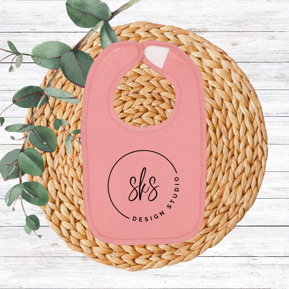 CUSTOM Logo | Rabbit Skins Infant Bib