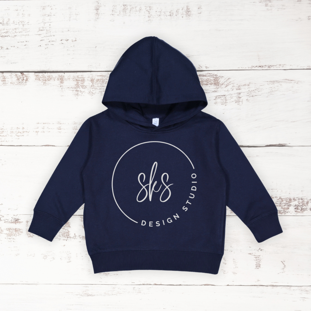 CUSTOM LOGO | Toddler Pullover Hoodie Sweatshirt