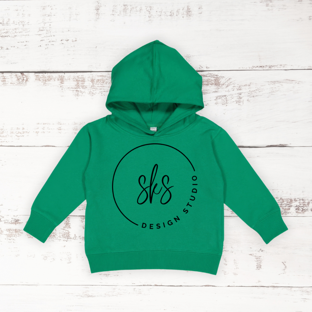 CUSTOM LOGO | Toddler Pullover Hoodie Sweatshirt