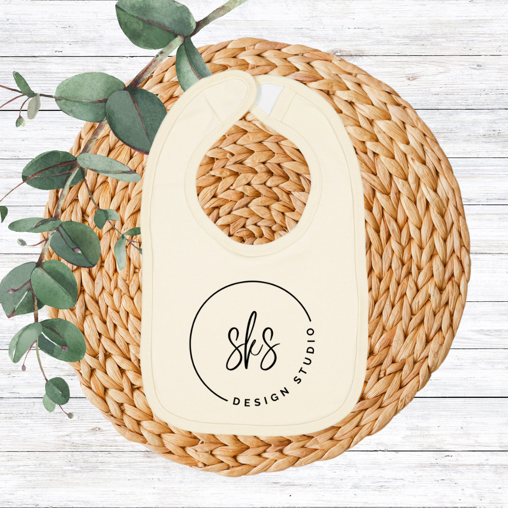 CUSTOM Logo | Rabbit Skins Infant Bib