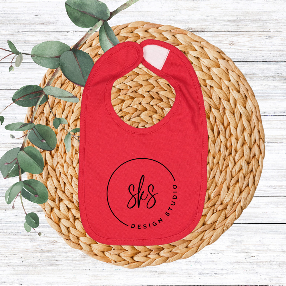 CUSTOM Logo | Rabbit Skins Infant Bib
