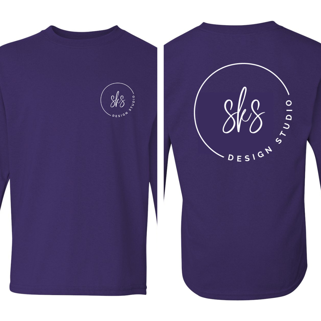 CUSTOM LOGO | Youth Unisex Long Sleeve Shirt