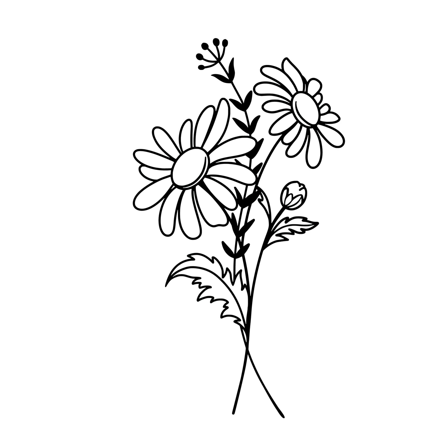 Personalized Birth Flower | UVDTF | 20 oz Libbey Can Glass with Bamboo Lid & Straw