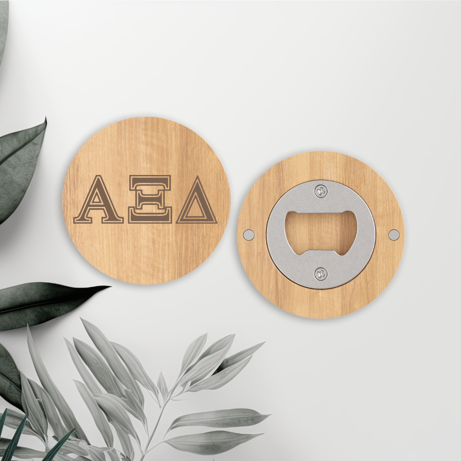 Greek Letters, Sorority or Fraternity | ENGRAVED | Bottle Opener
